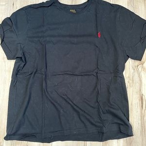 Black Polo Short Sleeve T Shirt
